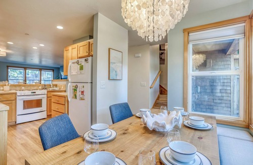 Pacific City House | Townhouse with Private beach access, Dog OK, Fireplace