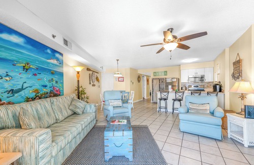 Orange Beach Condo | Tradewinds 1106- Beach Front, Heated Pool! Adorable Condo! Clean!