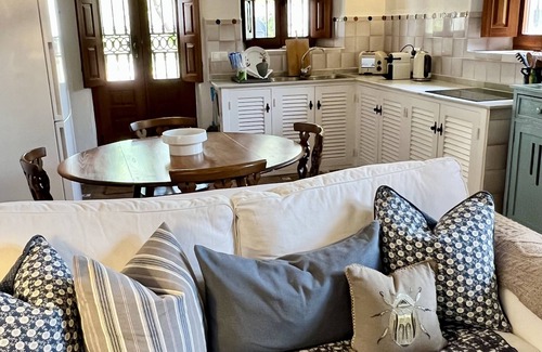Frigiliana Cottage | Traditional stone cottage in La Molineta with private gardens, dip pool & views