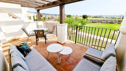 Jeronimo y Avileses y Balsicas de Arriba Apartment | Tranquil 2 Bed 2nd Floor at Hacienda Riquelme Golf Resort
