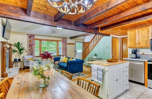 Lake Ariel House | Tranquil Grove | Hot Tub | Game Room | Fire Pit