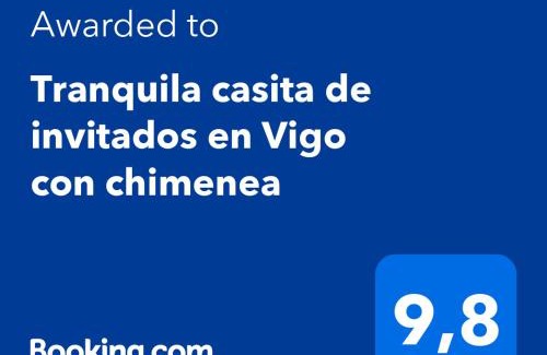 Vigo House | Tranquila casita de invitados en Vigo con chimenea