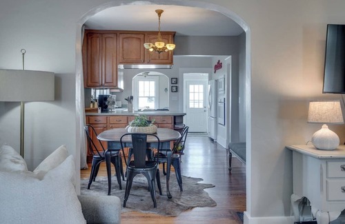 Lockeland Springs House | Treat yourself to this 4BR/2BA 1930s brick Tudor that exudes pure Southern charm
