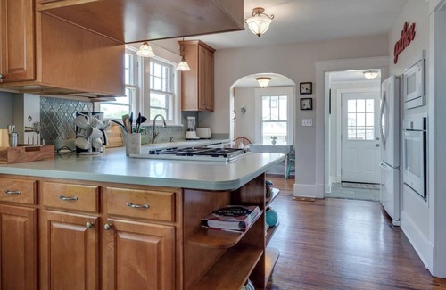 Lockeland Springs House | Treat yourself to this 4BR/2BA 1930s brick Tudor that exudes pure Southern charm