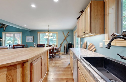 Glen Arbor House | Tree-Lined Escape near Glen Lake w/Gas Grill, fire pit, near outdoor activities