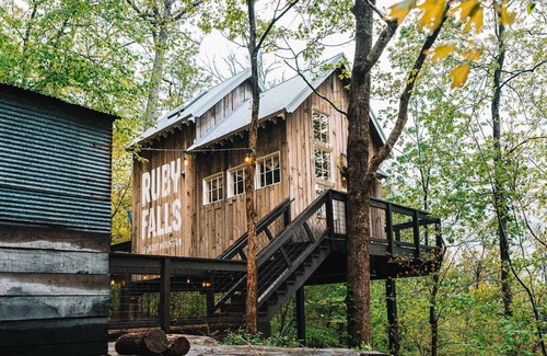 Chattanooga House | Treetop Hideaways: Redbud Treehouse in Chattanooga