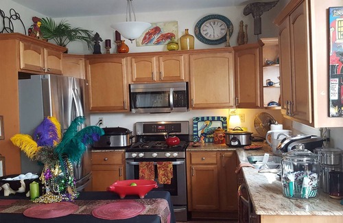 East Riverside House | Tropical Oasis 3 Bedroom Home with Private Pool and Spa located in Uptown NOLAn
