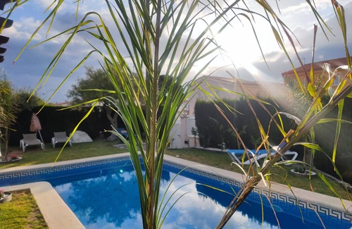 Miami Platja Villa | Tropical villa with Spa, private pool and beach at 3 minutes walking distance.
