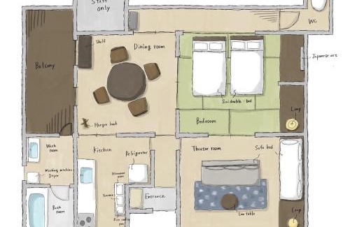 Nagiso Apartment | tsumugi tei