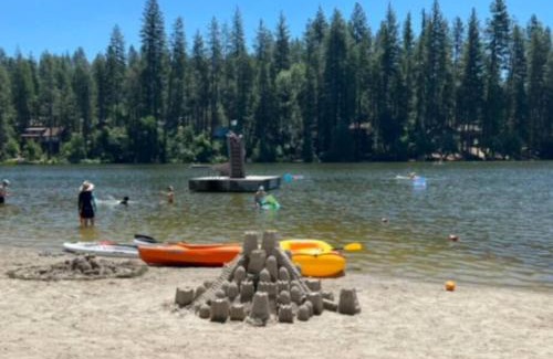 Twain Harte House | Twain Harte Lake, pool/hot tub, by skiing/Yosemite