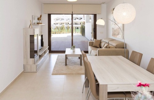 Mar de Pulpi Apartment | Two bedroom, two bathroom garden apartment