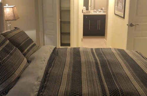 Kelowna Central Business District Condo | Two bedroom two bath downtown condo just steps from the pool and hot tubs