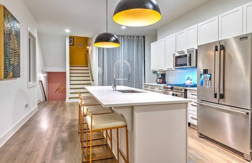 Berry Hill House | Two Brand New Luxury Homes! Rooftop + Hot Tubs!