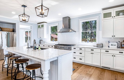 St Germain House | Two dog-friendly lakefront homes with docks, kayaks, rowboat, firepits & beach