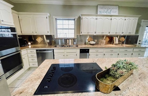 Fayetteville House | Two houses, 8 bedrooms, 4 King beds, 7400 sq ft.