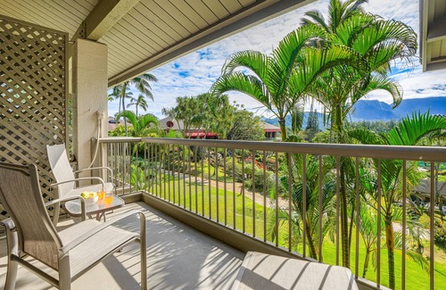 Princeville Apartment | Two-level condo with AC, lanai, 2 pools & 8 tennis courts - walk to beach