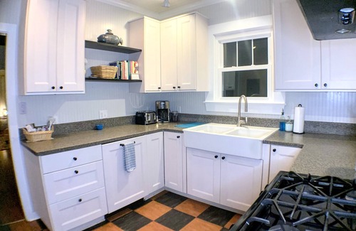 Brevard House | Two level home steps to Downtown, Music Center, Lumberyard District, Greenway.
