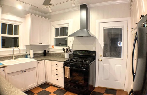 Brevard House | Two level home steps to Downtown, Music Center, Lumberyard District, Greenway.