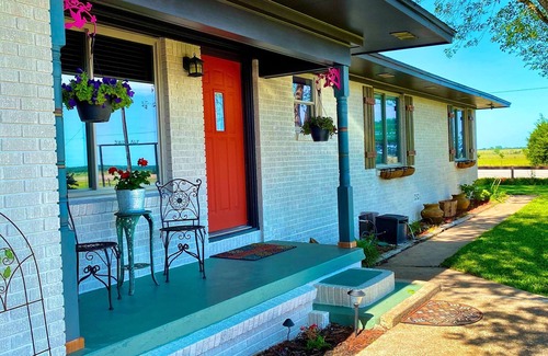 Schulenburg House | TX Swiss Alp Chalet w/Pool!