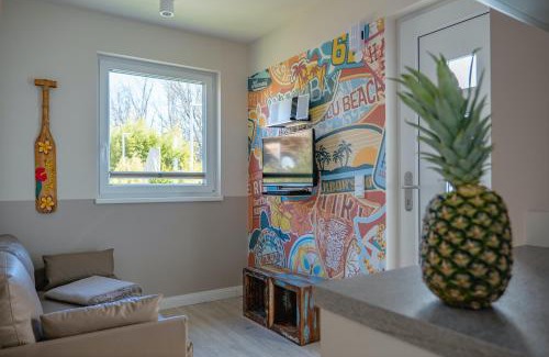 Pelzerhaken Hotel | Typ C2 Mini Lodge - Kalama Beach Park 1