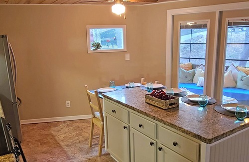 Eagle Mountain House | Unique mountain getaway! Hot tub, game room, year round community pool!