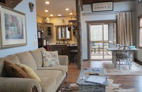 Ellijay Cabin | Unique -Oliver Creek Cabin in Wilderness-PRIVATE-King Bed, WiFi, Hot Tub, Hiking