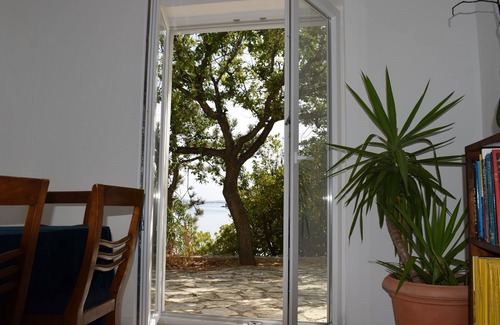 Pag Villa | Unique place at the cliff, secluded mediterranean habitat, two beaches.