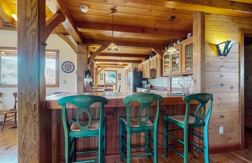 Chelan House | Unique South Shore lakefront retreat w/private hot tub and lake views