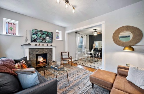 Speer House | Unique & Spacious Home With Backyard & Patio