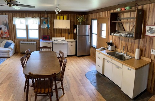 Gleason Cabin | Unplug from it all at a lovely 2-bedroom cabin nestled in the woods!