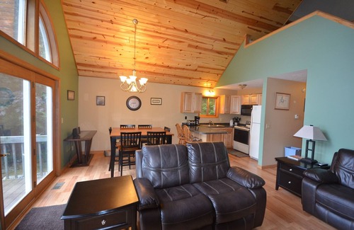 Suttons Bay House | "Up north" waterfront lodge on West Bay. Spacious deck with gas grill.