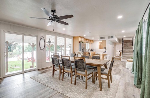 Granbury House | Updated 4BR Lakefront w/Hot Tub, Dock & Fire Pit
