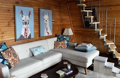 Chatuge Village House | Updated A-frame house. With long lake views.