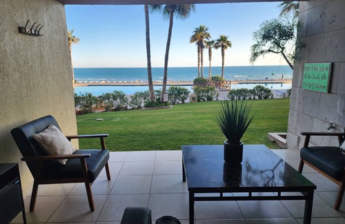 Sandy Beach Condo | Updated Ground floor unit 112 with that hip and trendy feel !