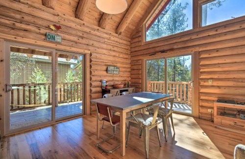 Groveland House | Updated Groveland Cabin with Wraparound Deck!