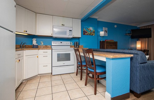 Myrtle Beach Condo | UPDATED Ocean front Caravelle Resort condo w/full kitchen & KING BED