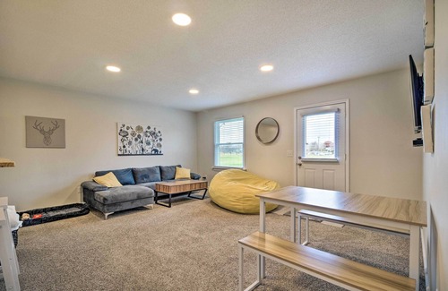 Onsted Apartment | Updated, Pet-Friendly Apartment w/ Yard, Deck