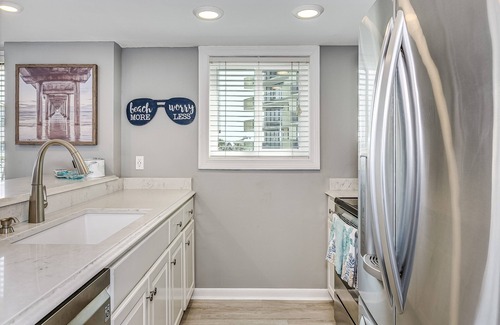Pensacola Beach House | Updated waterfront condo. Short walk to the Beach! Family friendly