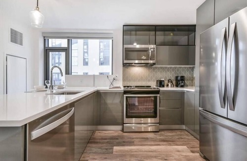 Shawmut Apartment | Upscale 2 BR | Pet Park | Desk+ Wi-Fi