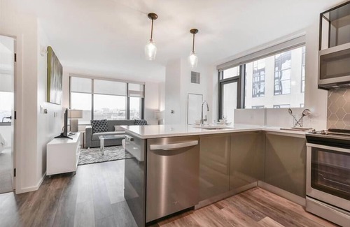 Shawmut Apartment | Upscale 2 BR | Pet Park | Desk+ Wi-Fi