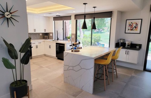 Palm Desert House | Upscale mid-century on the green. Private Hot Tub