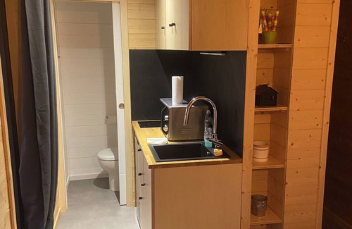 Feytiat Ski Chalet | Upscale Tiny House on large plot, view of Limoges.