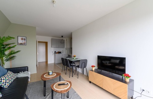 Les Luats Apartment | Urban Balcony - Avec parking à Villiers-sur-Marne