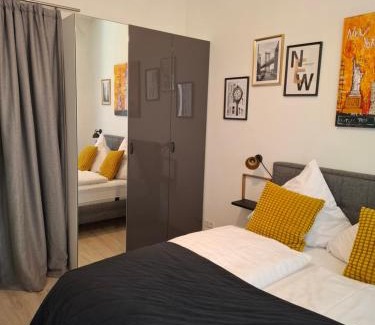 Elberfeld-Mitte Apartment | Urban-Chic-Zentral-Bahnhof-Altstadt-Mediapaket-W2