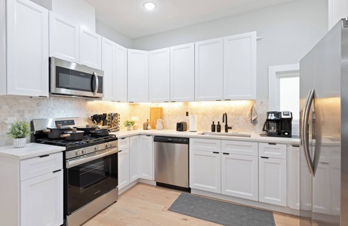 Jersey City House | Urban Escape: Modern 4BR Home, Game Room, Yard, PATH & NYC Bus Nearby.