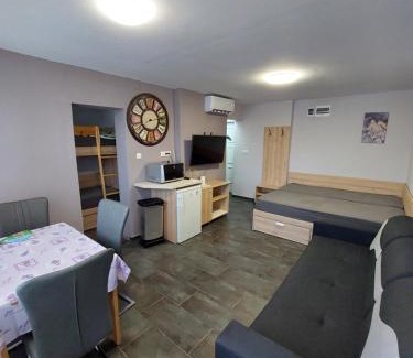 Balatonfenyves Apartment | Vízparti gyermekbarát teljesen felújított Apartman, őrzött, saját strand, parkoló, étterem