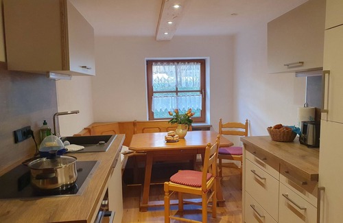 Bischofswiesen Apartment | Vacation apartment no. 6 for 1-5 persons, approx. 70 m², 1 bedroom, bed-sitting room, balcony