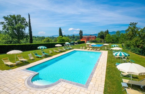 Reggello Apartment | Vacation apartment in the Chianti, with terrace, A/C, pool, W-Lan, quiet location, 6 pers