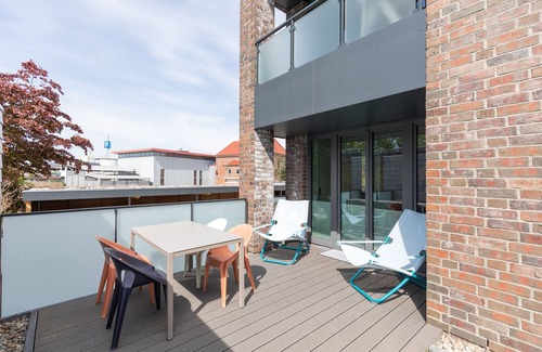 Zentrum Apartment | Vacation apartment Meerwärts in Husum for up to 2 people