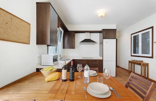 Playa San Juan Apartment | Vacation Apartment 'Finca La Calabacera Azul' with Shared Pool, Private Terrace and Wi-Fi
